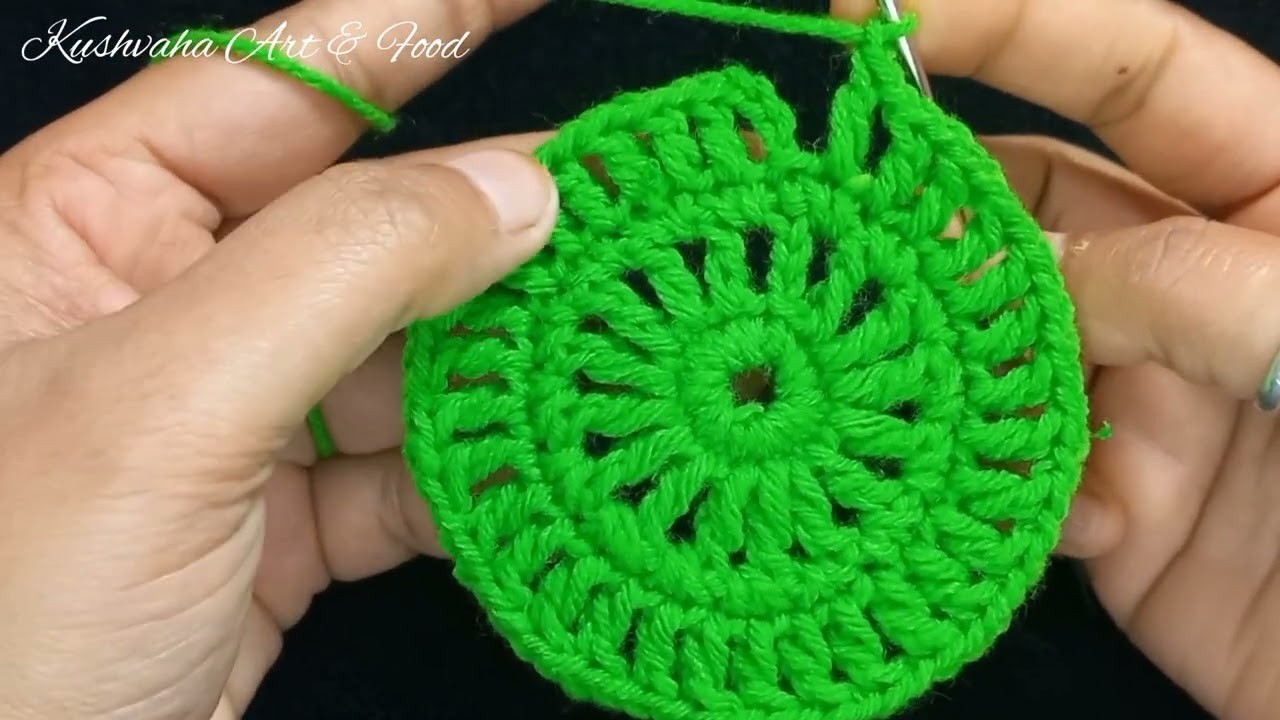 New Crochet Flower Patter,How To Make Crochet Flower,Diy Flower@Amazing.Art_Crafts