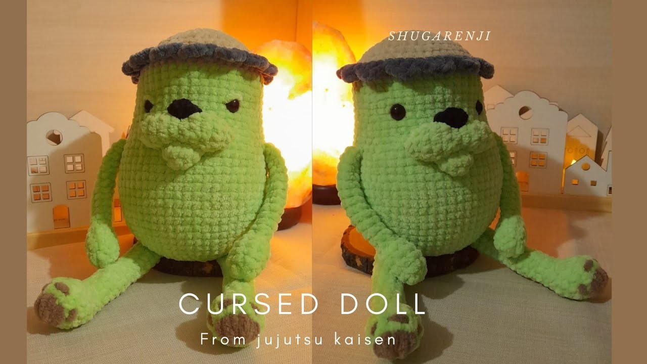 PART 1: Crochet cursed doll from jujutsu kaisen ???? amigurumi toy plushie????