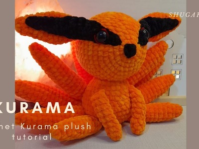 PART 1: How to Crochet Kurama Plushie ???????? Amigurumi Kurama tutorial????