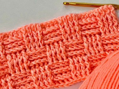 SO BEAUTIFUL!???????? How to Crochet for beginners. Crochet baby blanket