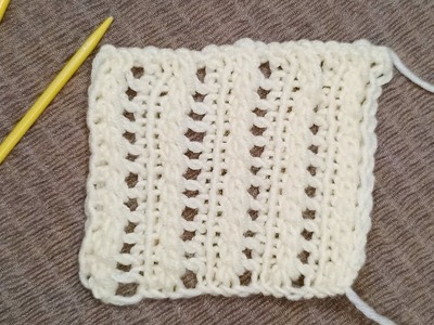 Super Easy Knitting Pattern Tutorial for beginners