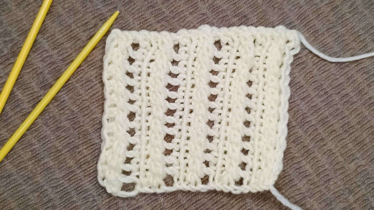 Super Easy Knitting Pattern Tutorial for beginners