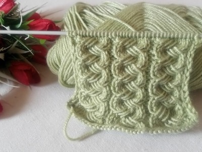 Sweater knitting Pattern Design #9