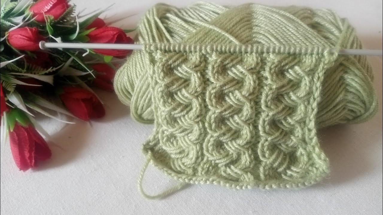 Sweater knitting Pattern Design #9