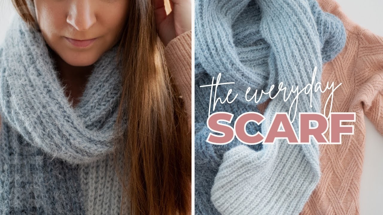 This Is The ONLY Scarf You Need - The Everyday Knit Scarf
