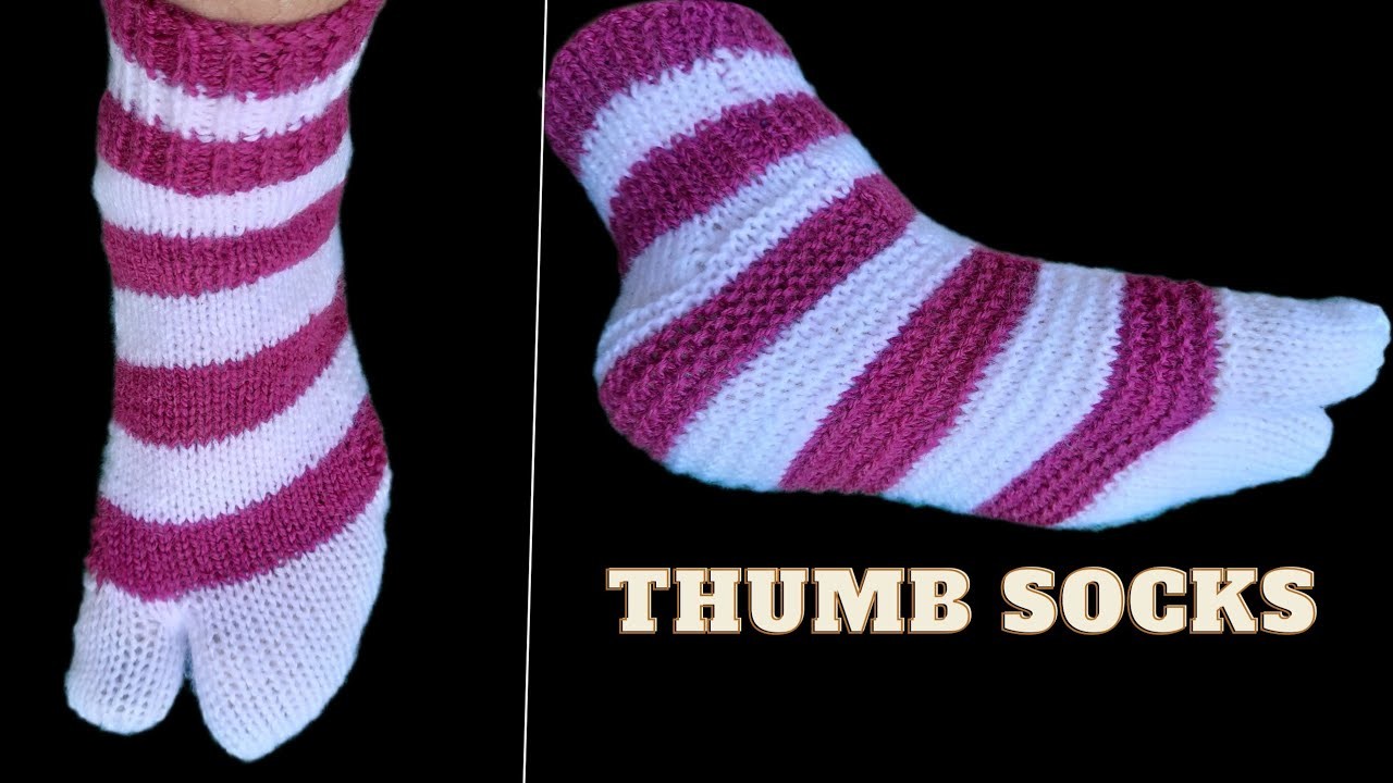 Thumb socks bina joint Kiye banaye | full tutorial