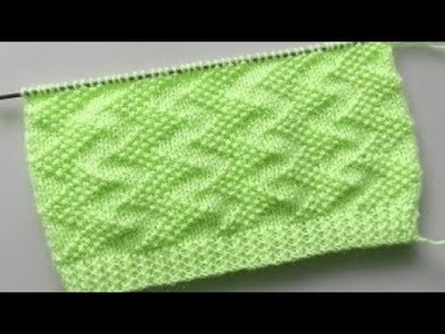 Very Easy Knitting Pattern for Sweater,Baby Blanket.Only knit & Purl.