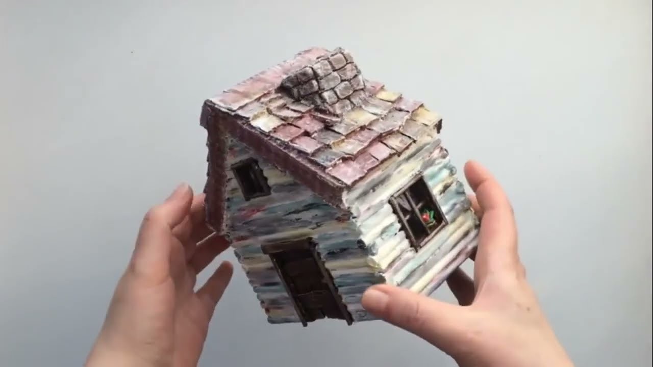 Amazing DIY Paper House | Newspaper Recycling