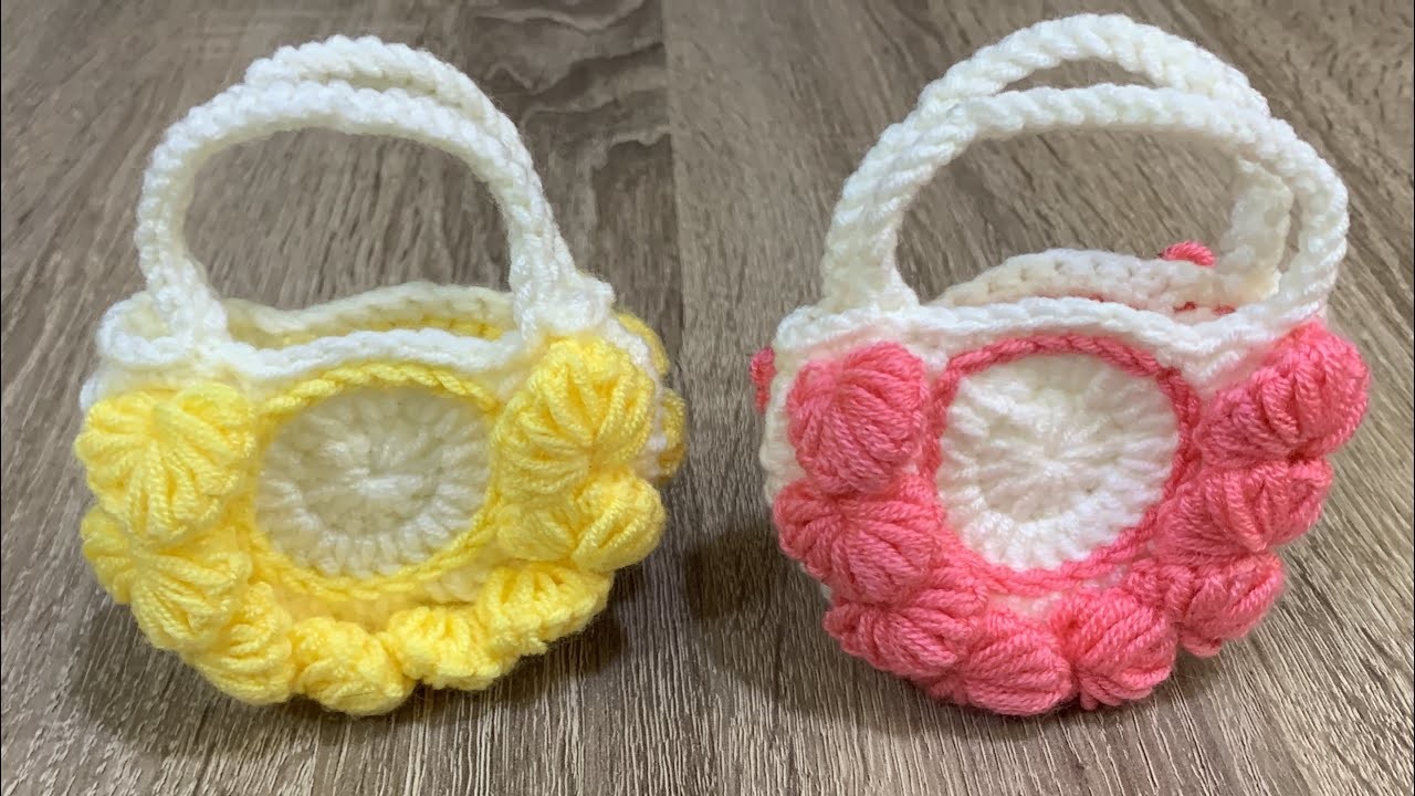 Beautiful  Crochet mini Purse canta