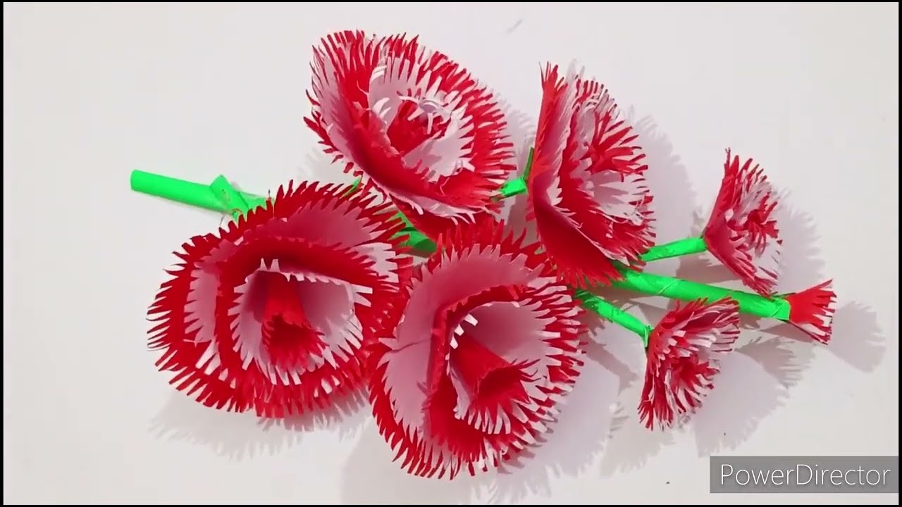 Beautiful paper flowers|Easy paper flowers |DIY paper flowers|flowers |Home decoration|#priyanka art