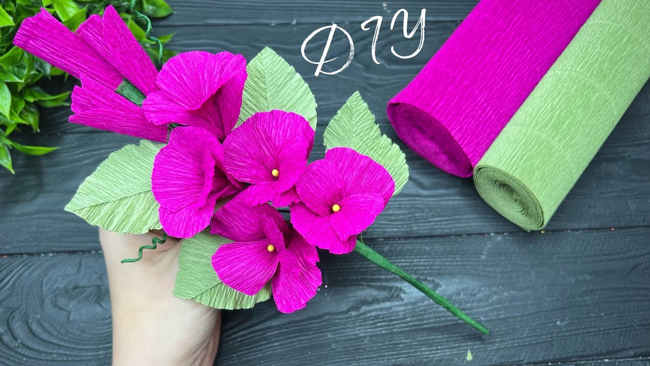 Crepe Paper Decoration Ideas How to Make Crepe Paper Flowers