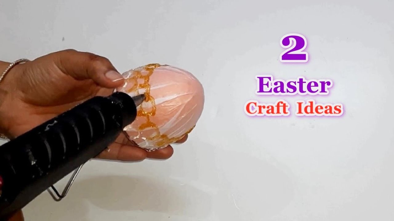 DIY 2 Easy Easter decoration idea with simple materials| DIY Affordable Easter craft idea????34