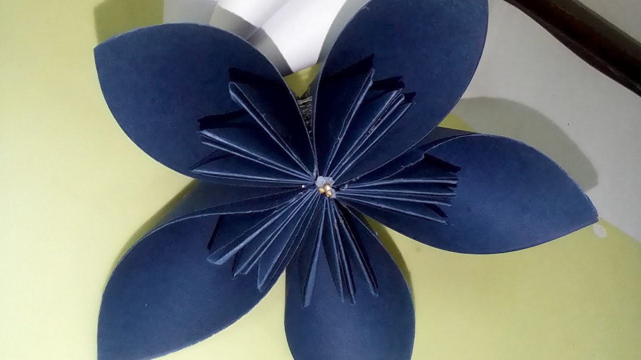 DIY | Beautiful Origami Kusudama Flower|Paper Origami flower #diycrafts #diy #origami #origamicraft