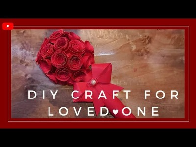 DIY craft for loved one |  craft video for beginners | valentine's day special #art #trending