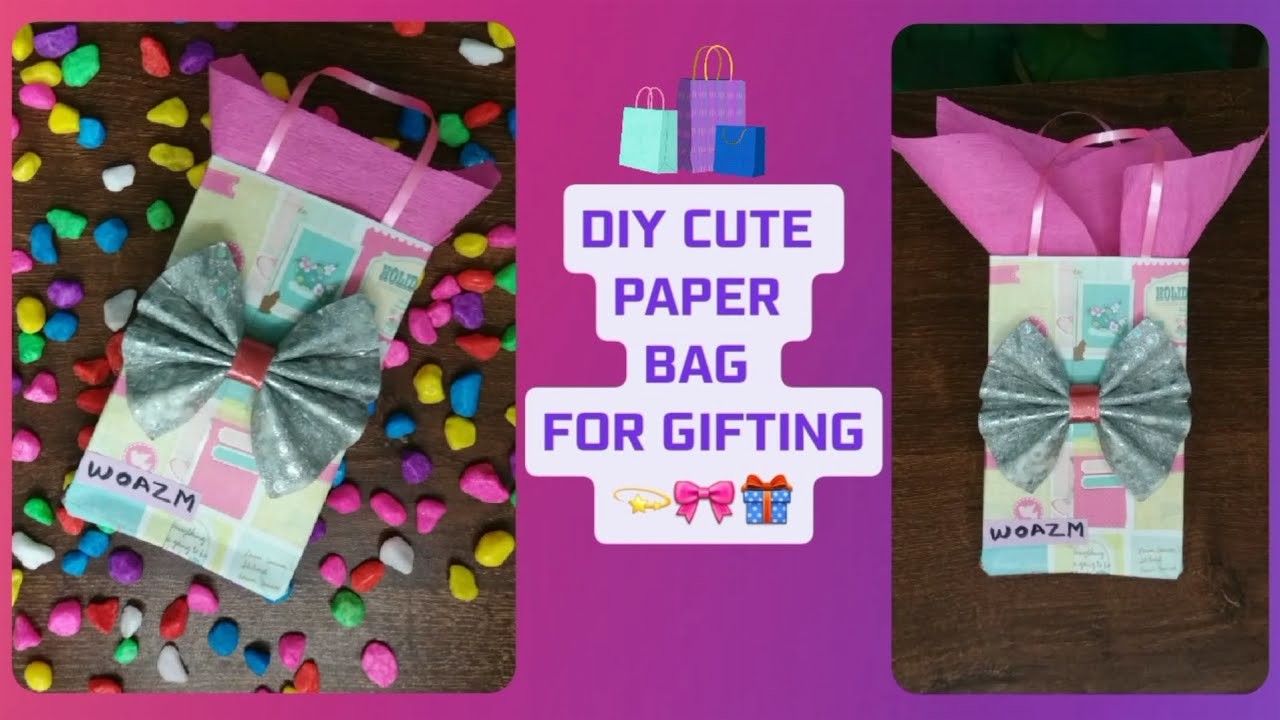 DIY paper bag | WOAZM | DIY crafts