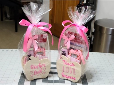 #dollartree  Diy Valentine's Teacher Gift Baskets 2023