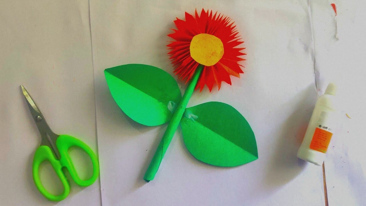 Easy paper crafts ideas ||  paper flowers || Diy crafts easy ideas ||