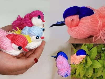 Easy Woolen Bird Craft Making I Woolen Crafts I Making Wool Birds I DIY Woolen Birds 2023 ???? ????