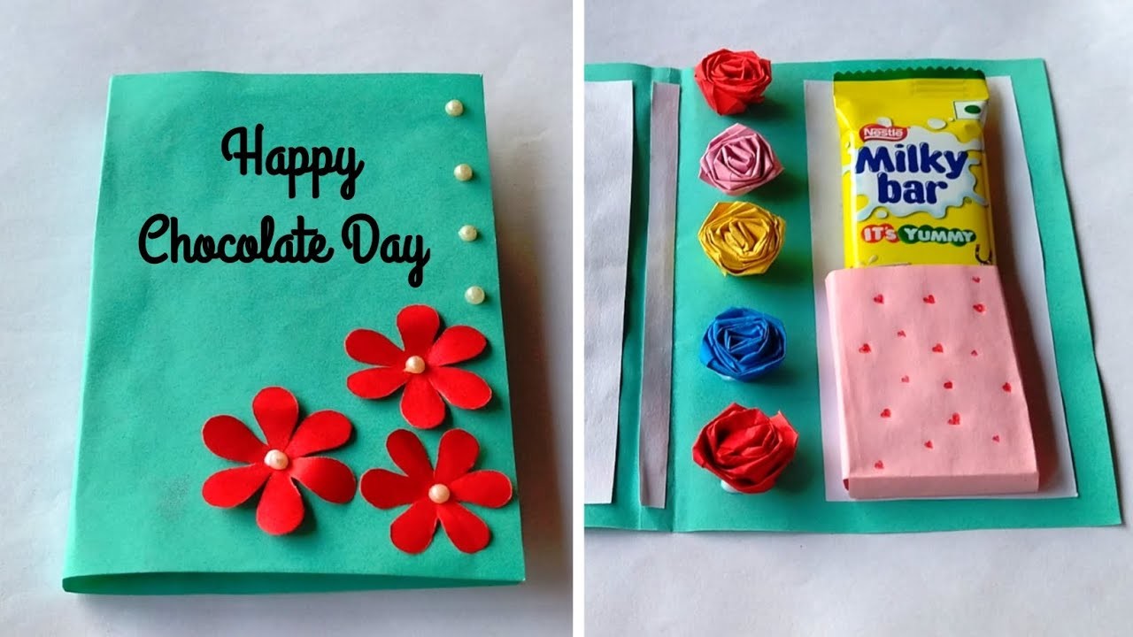 Happy Birthday Chocolate Card | Happy Teachers Day Chocolate Card | Happy Chocolate Day card
