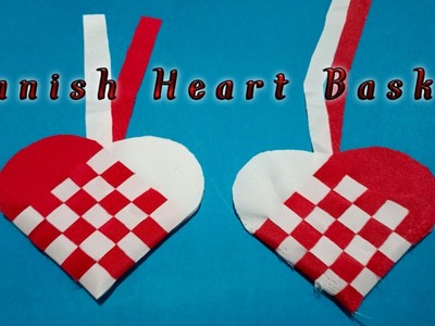 Heart Weaving101:  How to make a Danish Heart Basket in No Time!