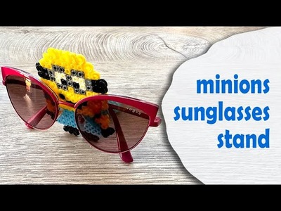 How To Make DIY Sunglasses Stand Hama Beads Pyssla Perler Beads