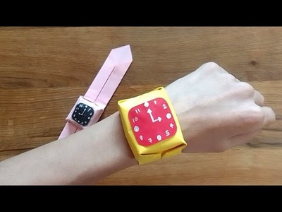 How to make Easy Paper Watch | Origami Watch