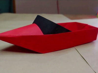 How to make Floating Paper Boat | Origami Boat | Diy Handicrafts Boat