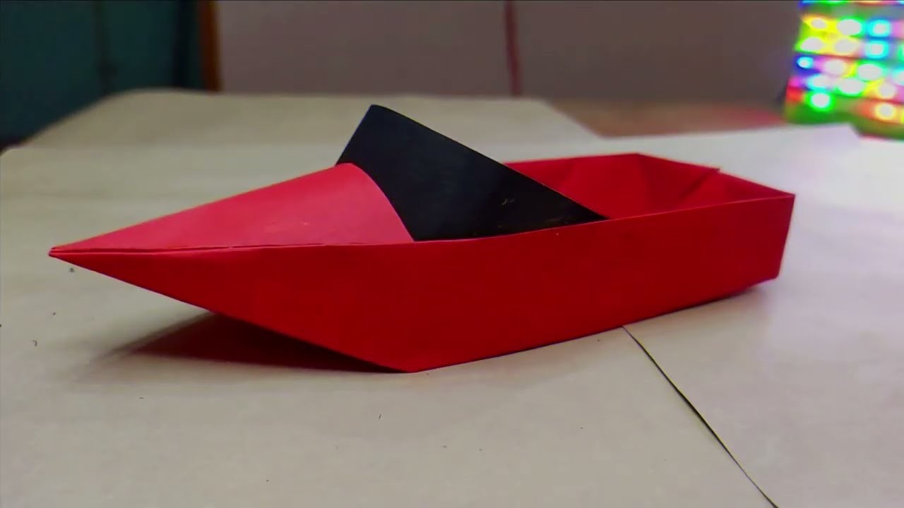 How to make Floating Paper Boat | Origami Boat | Diy Handicrafts Boat