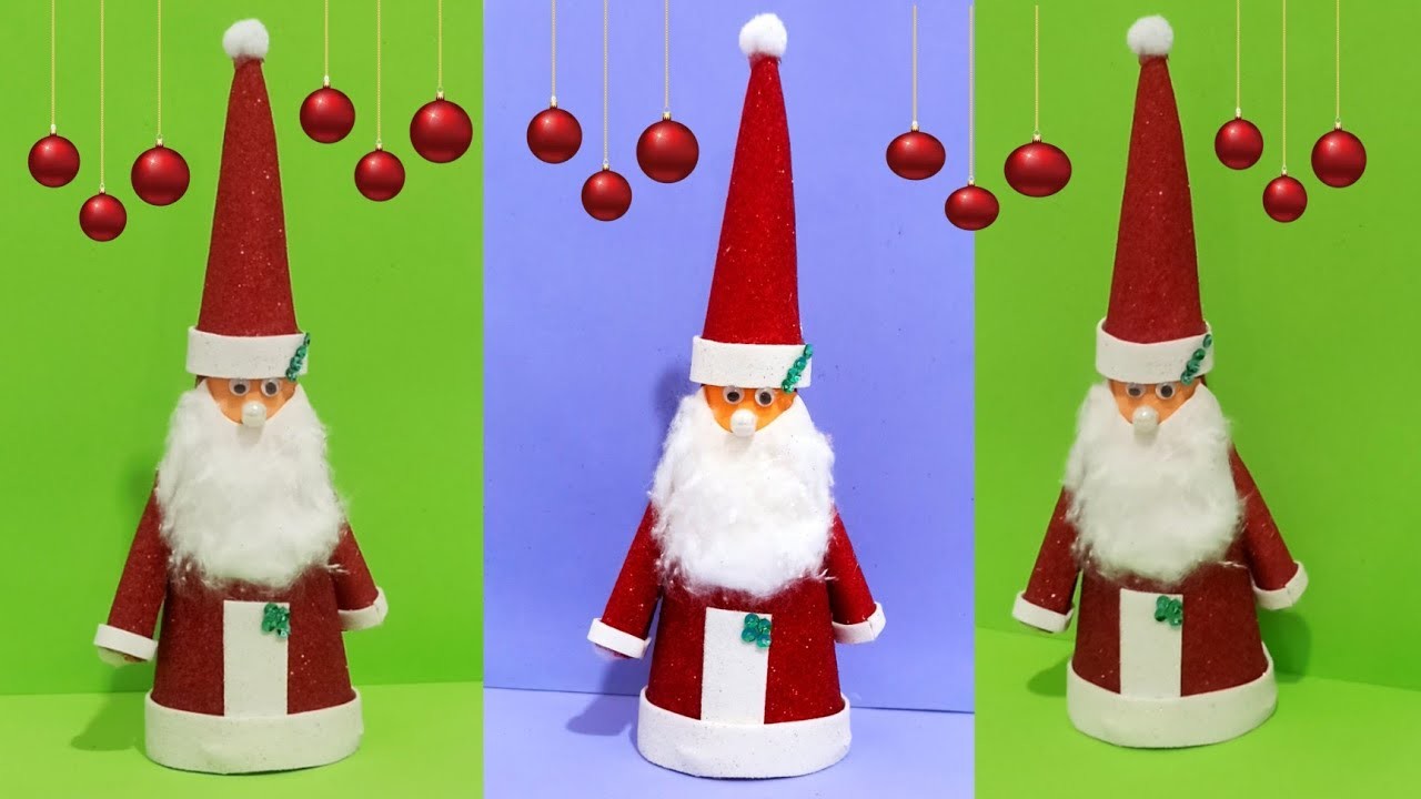 How to make foom christmas ornament | christmas ornament