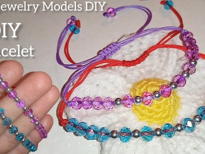 Macrame Friendship Bracelet Making DIY Beaded Bracelet Ideas How To Make A Bracelet At Home