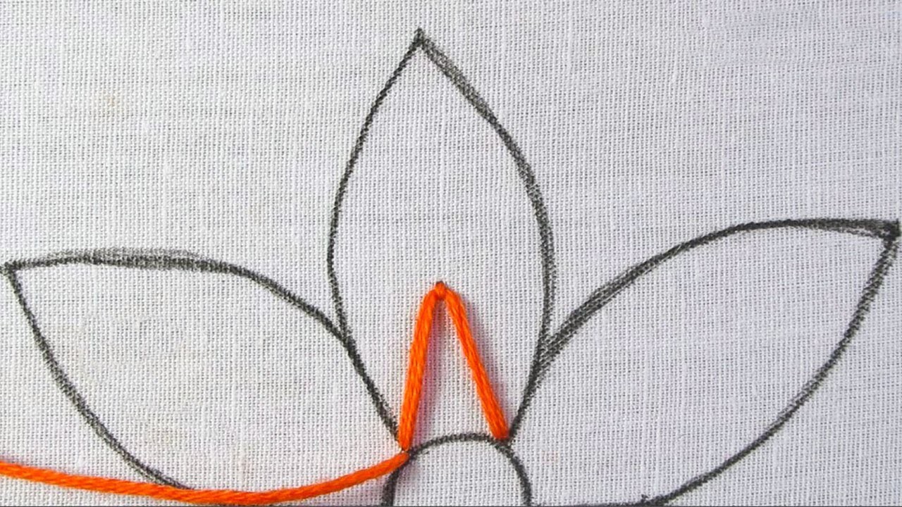 New hand embroidery super unique flower embroidery design fantasy flower needle work easy tutorial