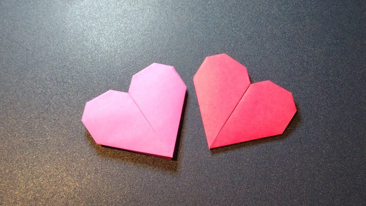 Origami paper Heart | How to make a Valentine's day origami Heart