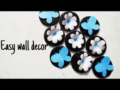 Simple and Quick wall hanging decor|DIY paper craft|Paper reuse|cardboard reuse| Crafty Girl Studio