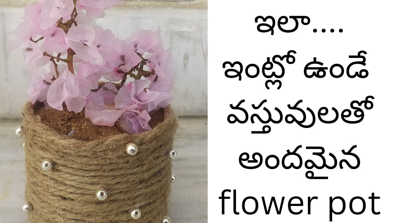 Simple candle wax flower pot using a water bottle#diy #diycrafts #candle #flowervase