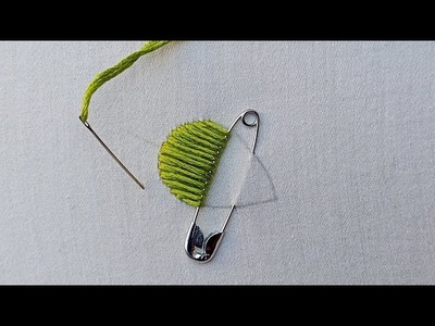 Stunning leaf???? design|very easy and very beautiful leaf hand embroidery Idea