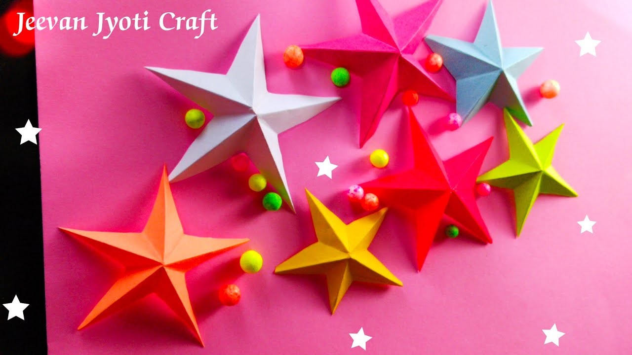 Unbelievably Simple Way to Create a Magical Paper Star!