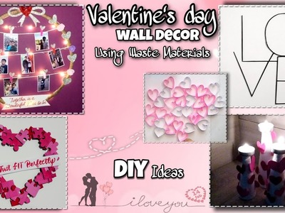 Valentine's Day Room Decor || Inexpensive Wall Decor || DIY Crafts For Special Person