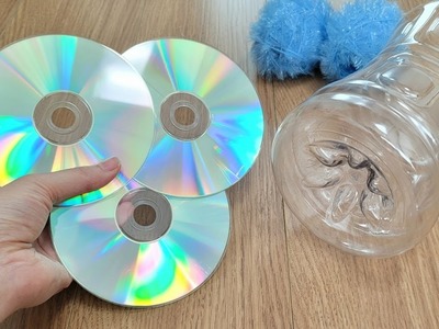 VERY USEFUL! You won't throw old cd in the trash once you know this idea. DIY Home decor ideas