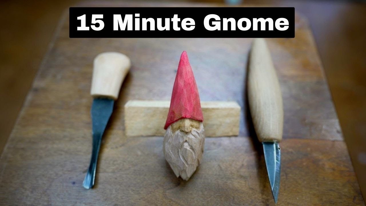 15 Minute Gnome--The Most Fun I've Had Carving?