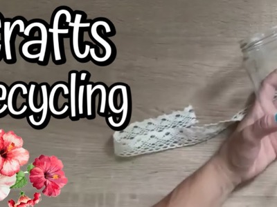2 Recycled Ideas to give or sell. Easy crafts. DIY home decor. crafts