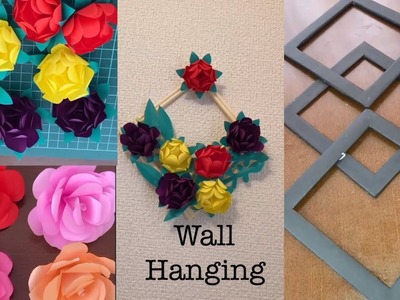 2 wall hanging ideas. Simple and beautiful home decor ideas.