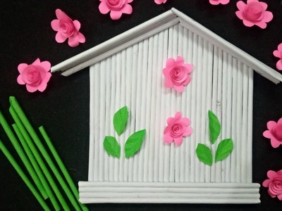 3 Sweet Home Paper Wall hanging. Paper Craft For Home Decoration. Easy Room Decor. Wallmate