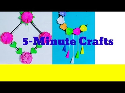 5-Minute Crafts.Beautiful wall decor ideas.Diy home decor.Home Decorating ideas.wall hanging craft