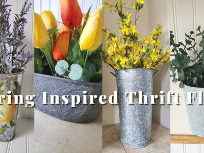 5 Spring Thrift Flips | Spring Home Decor DIYs | All About The Greenery