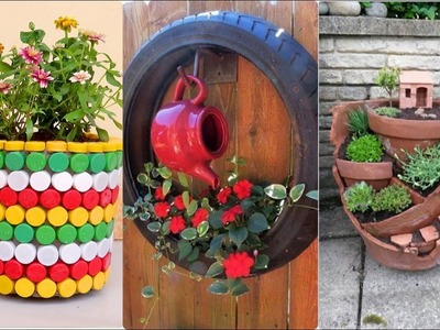 50+ DIY  Innovative garden decor from old furniture and things  upcycled scrape  home decor