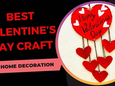 Amazing Valentine’s Day Craft #valentinesday #decoration #craft #valentinecraft #diy #wallhanging