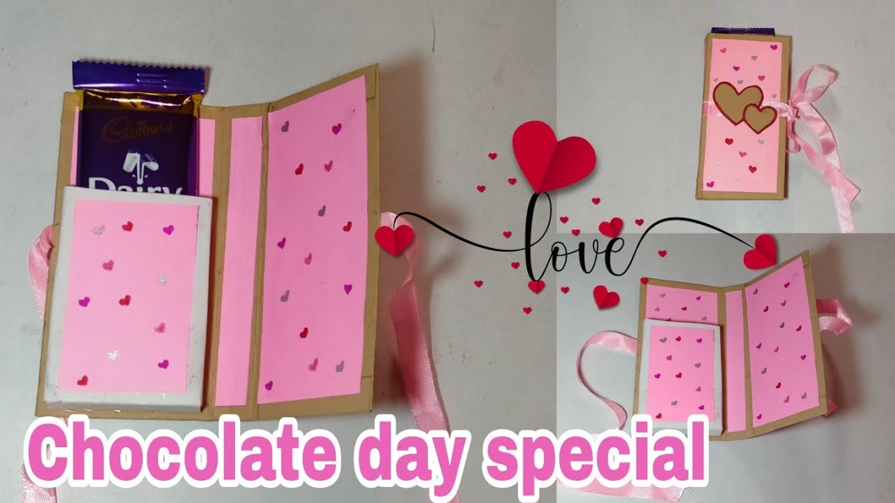 Chocolate day gift.chocolate day special.Valentine's week.chocolate day gift box#chocolateday #diy