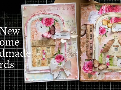 Country Cottages Kit - New Home Handmade Cards