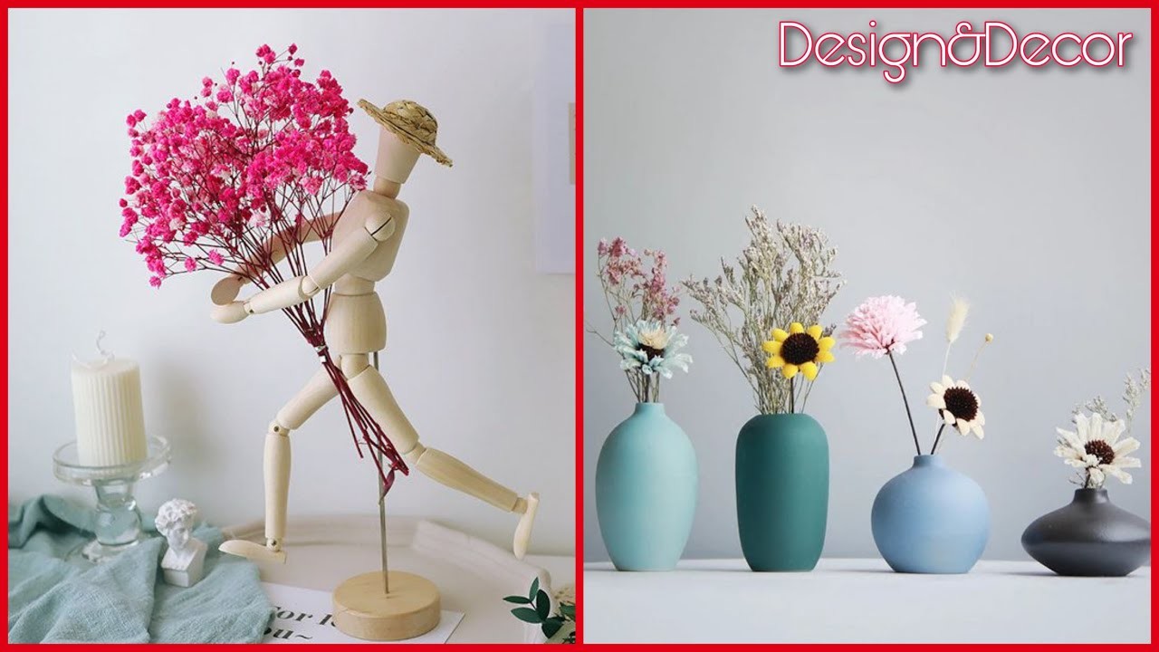 Decorate a Vase These Pretty Ways || Design and DIY