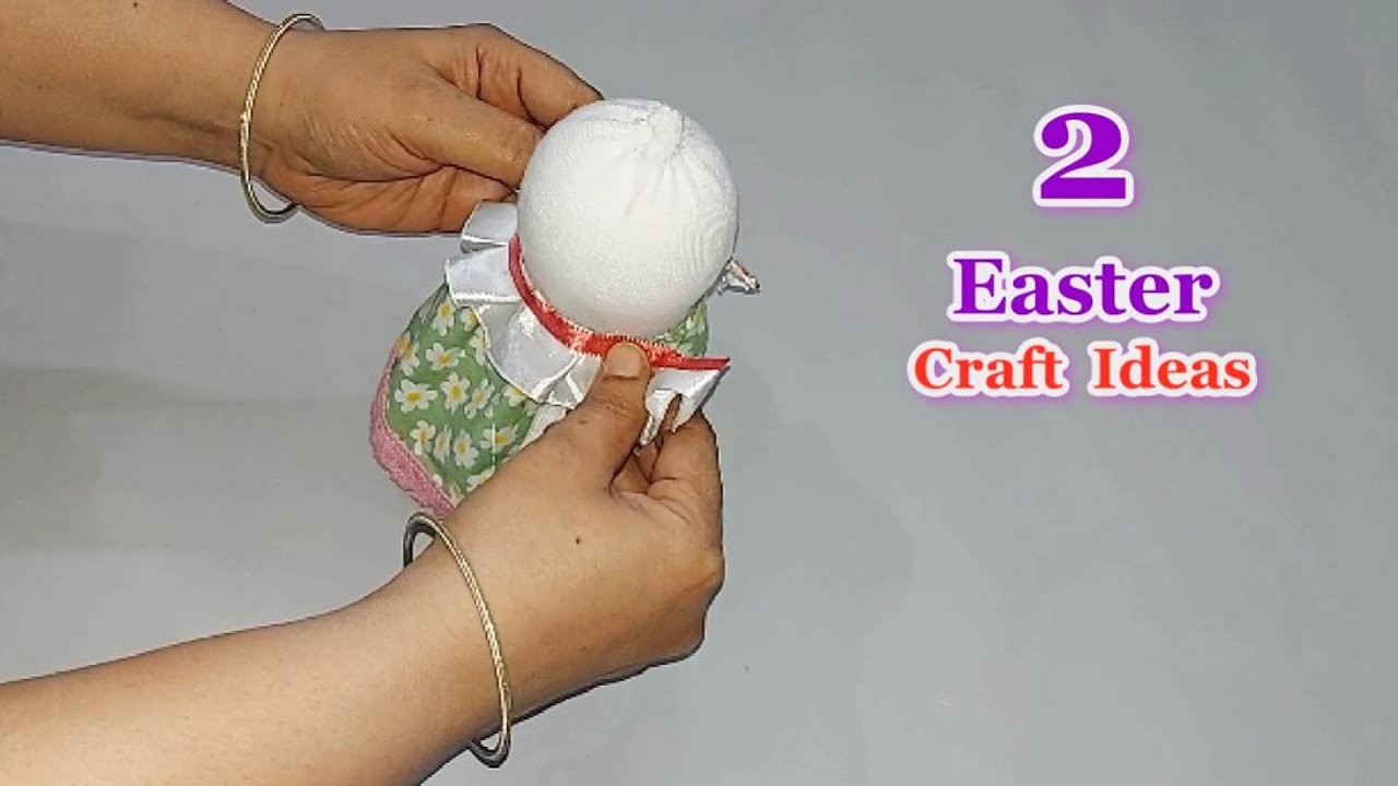 DIY 2 Easy Easter decoration idea with simple materials| DIY Affordable Easter craft idea????30